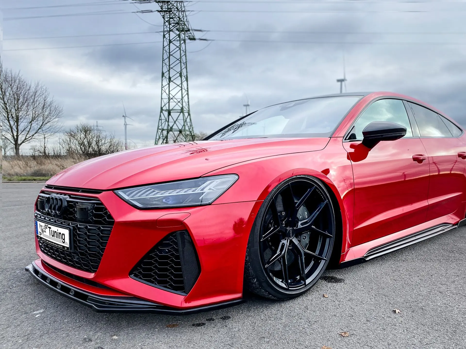 Ingo Noak Cup Frontspoilerlippe für Audi RS7 C8