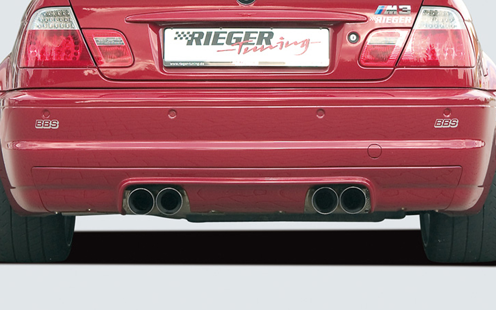 Rieger Heckeinsatz CS-Look für BMW M3 E46