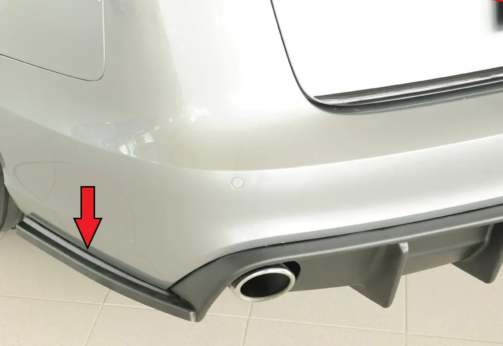 Rieger Heckschürzenansatz seitlich links für Audi A6 / S6 4G