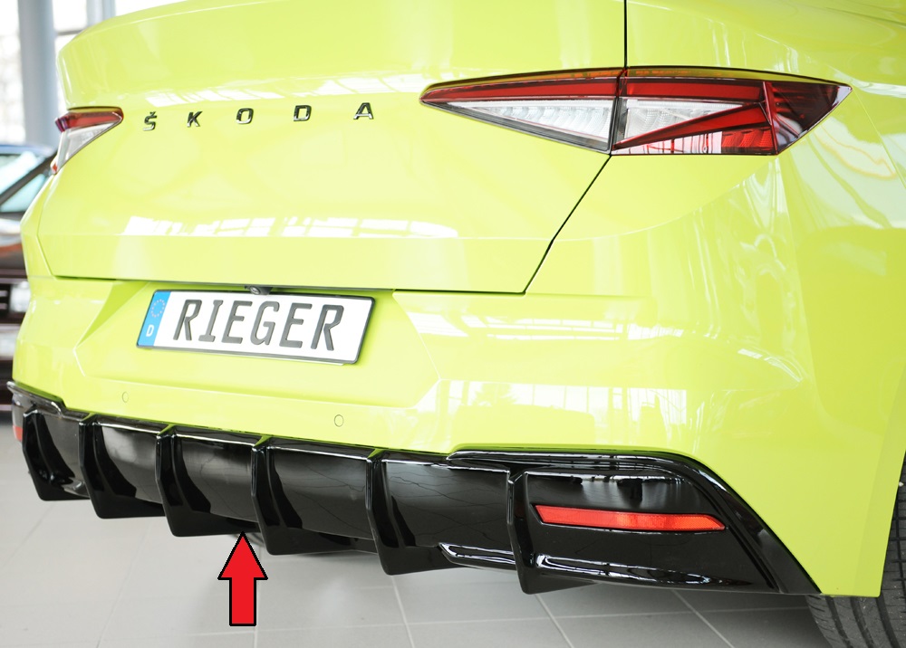 Rieger Heckeinsatz für Skoda Enyaq iV (NY)