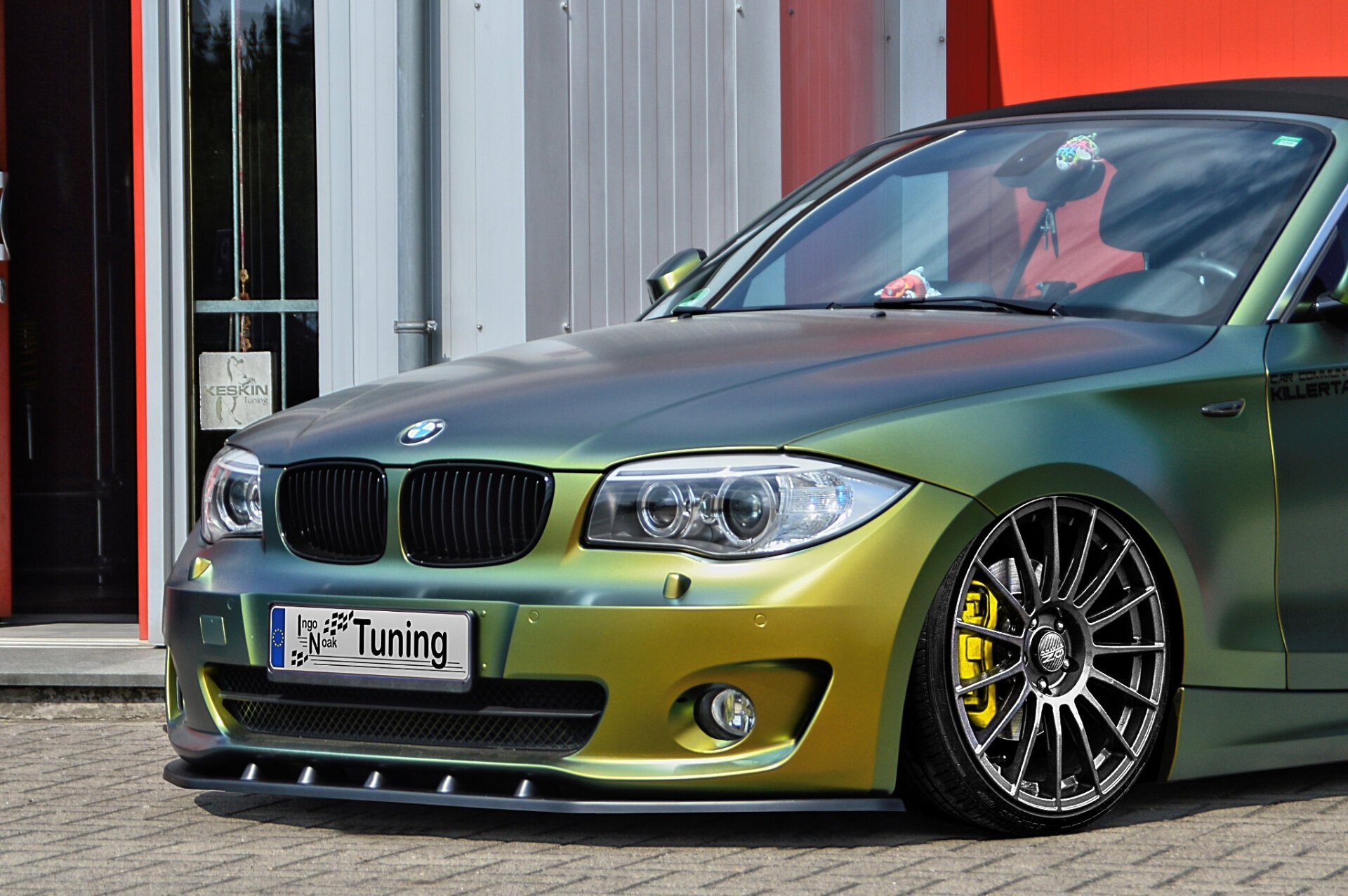Ingo Noak CUP Frontspoilerlippe für BMW BMW 1er E82/E88 LCI 2011-2013