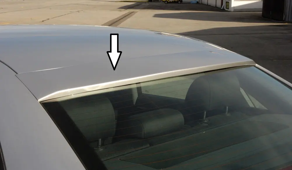 Rieger Heckscheibenblende für Audi A4 B6 & B7