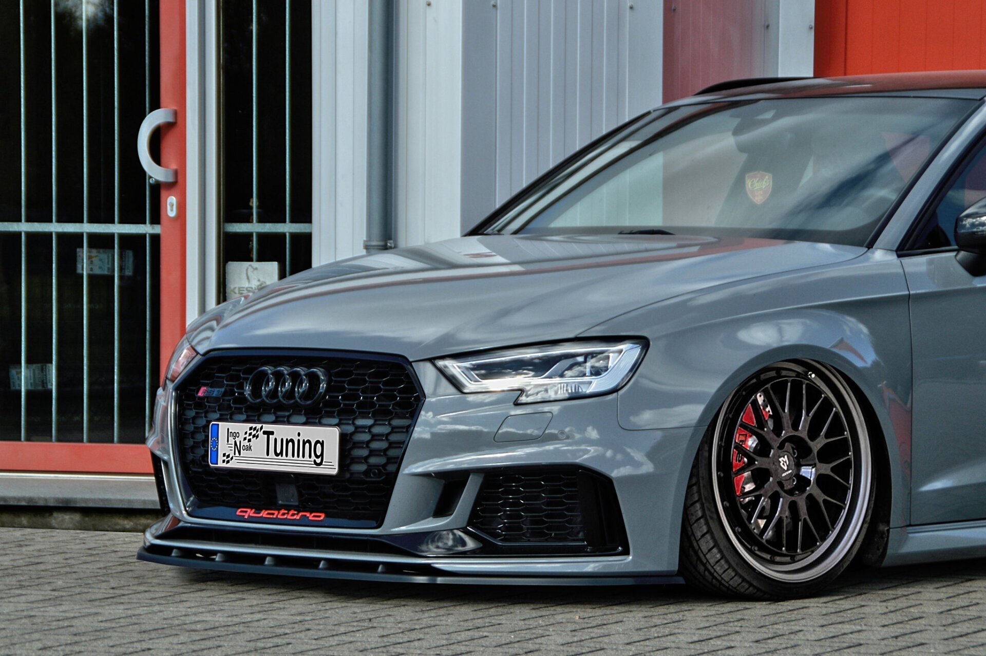 Ingo Noak Cup Frontspoilerlippe für Audi RS3 8V Facelift Sportback/Limo Bj.2017-