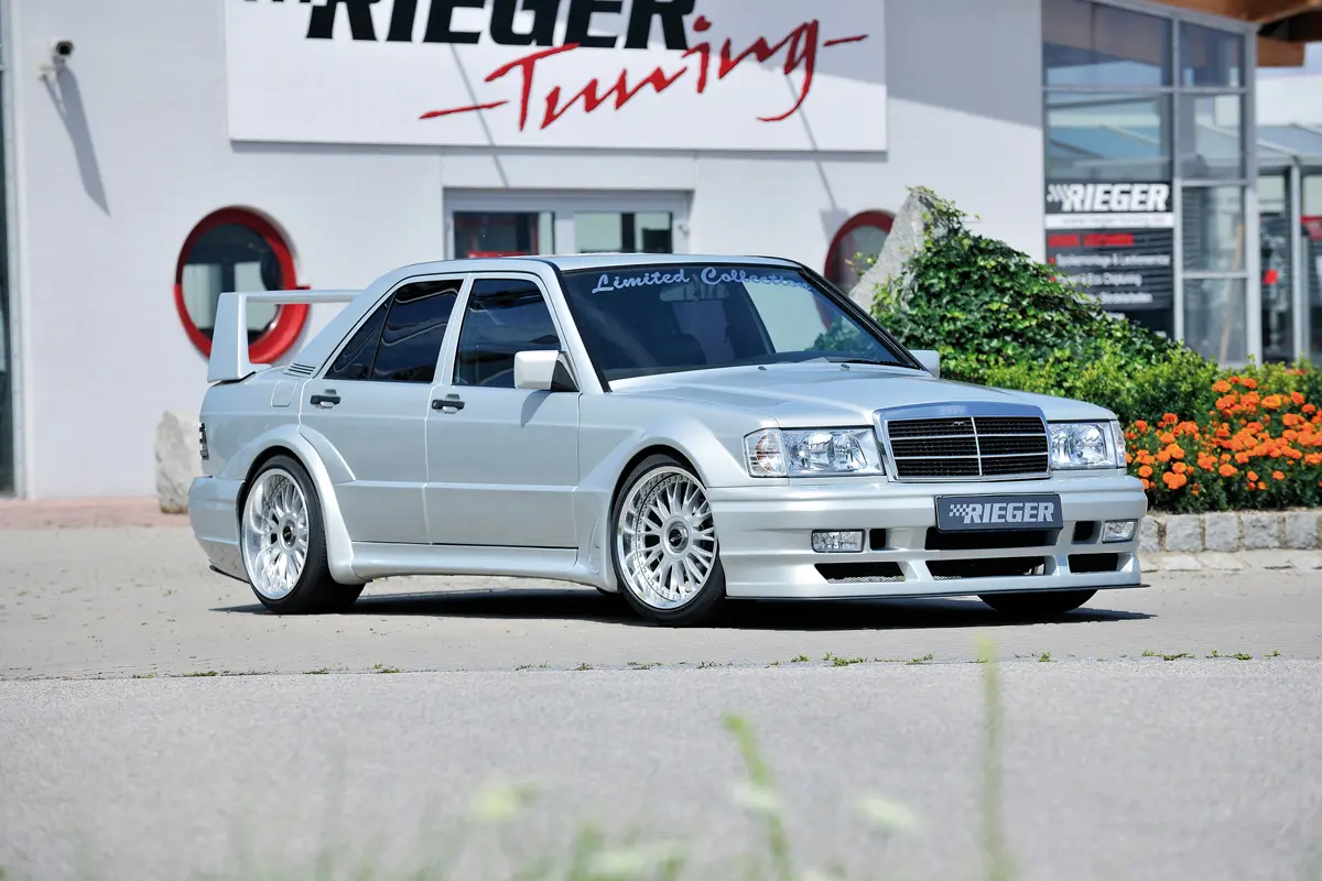 Rieger Seitenteil Breitbau II für Mercedes-Benz 190 (W201) Limousine