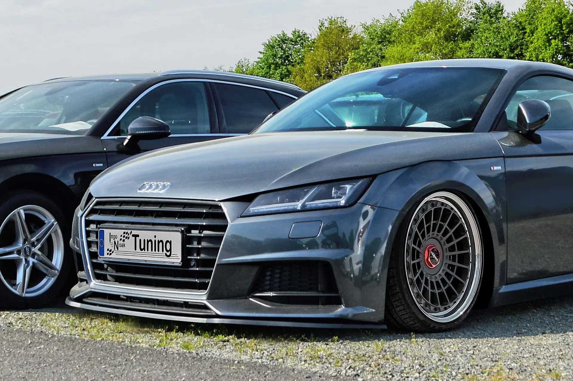 Ingo Noak Spoilerschwert Frontspoiler Lippe Cuplippe ABS für Audi TT TTS 8S S Line