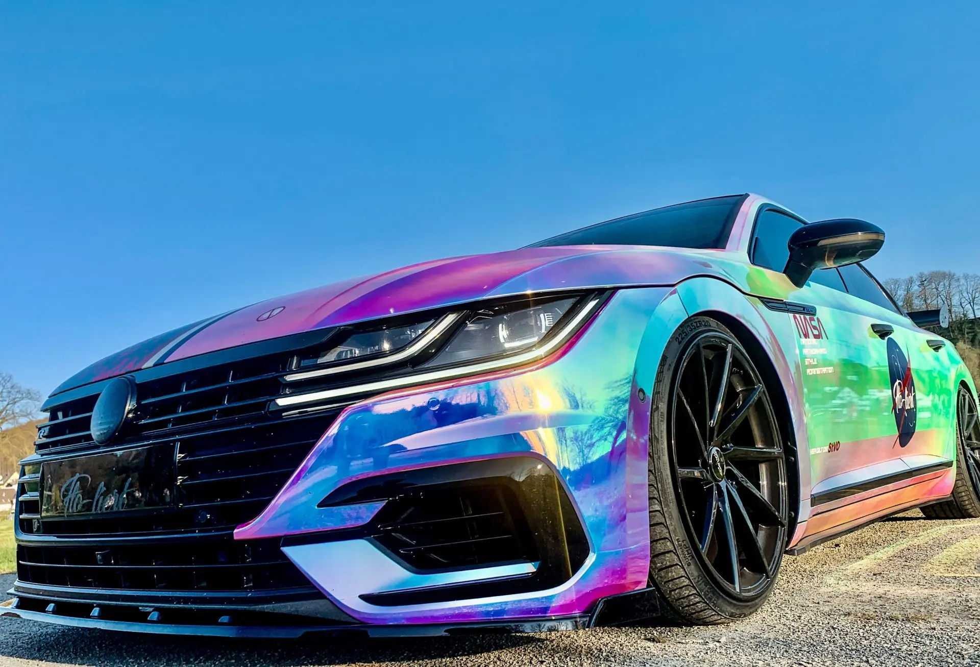 Ingo Noak Cup Frontspoilerlippe mit Wing für VW Arteon