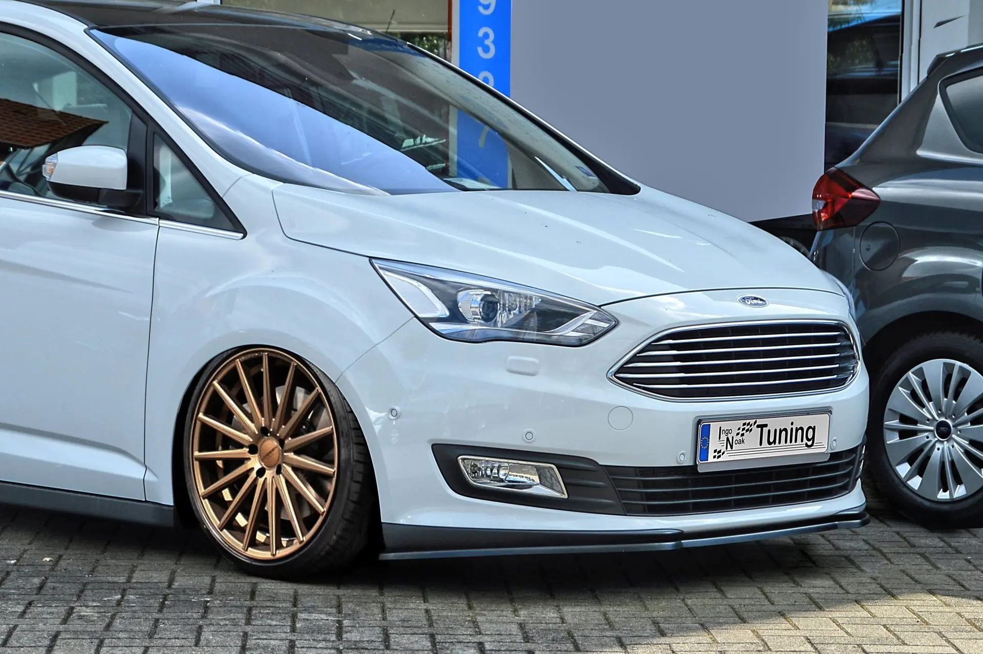 Ingo Noak CUP Frontspoilerlippe für Ford C-Max ab Bj. 2015-