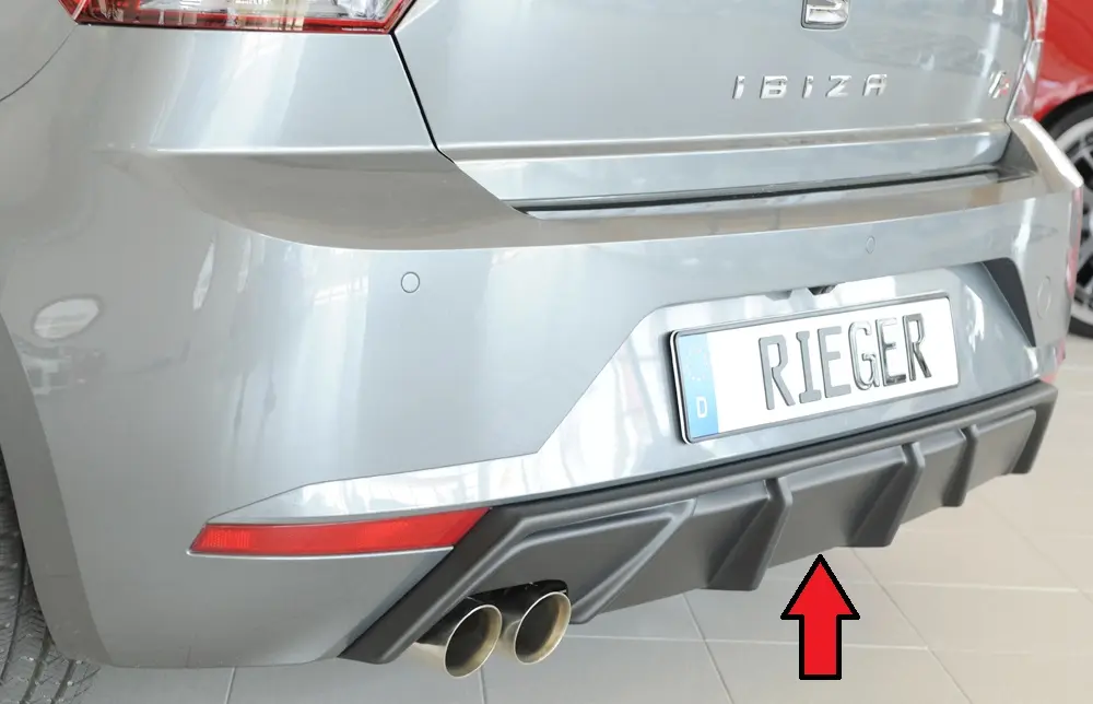 Rieger Heckeinsatz für Seat Ibiza KJ