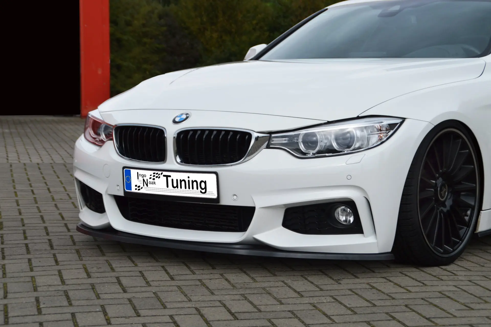 Ingo Noak CUP Frontspoilerlippe für BMW 4er F32 F33 F36 3C Bj. 09/2012-