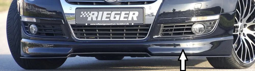 Rieger Spoilerlippe für VW Passat 3C (B6)
