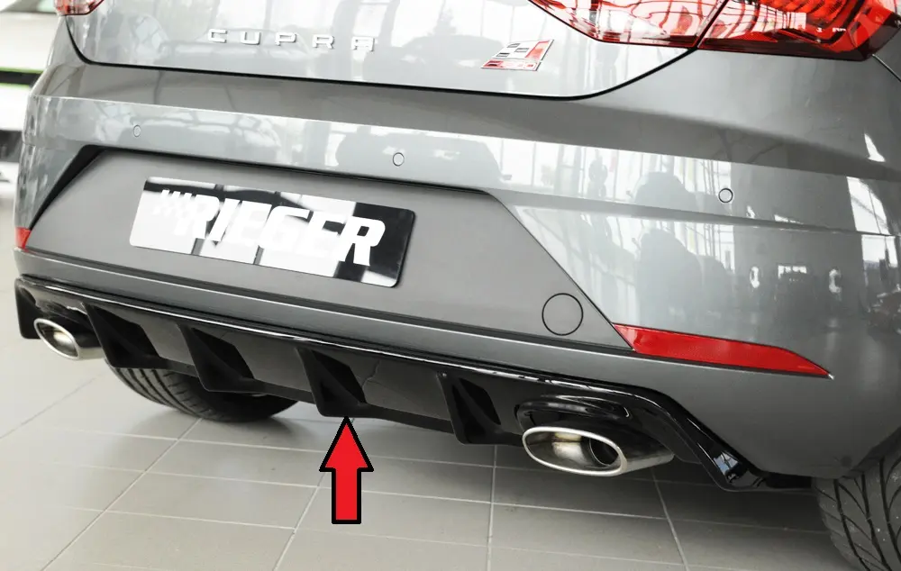 Rieger Heckeinsatz für Seat Leon 5F
