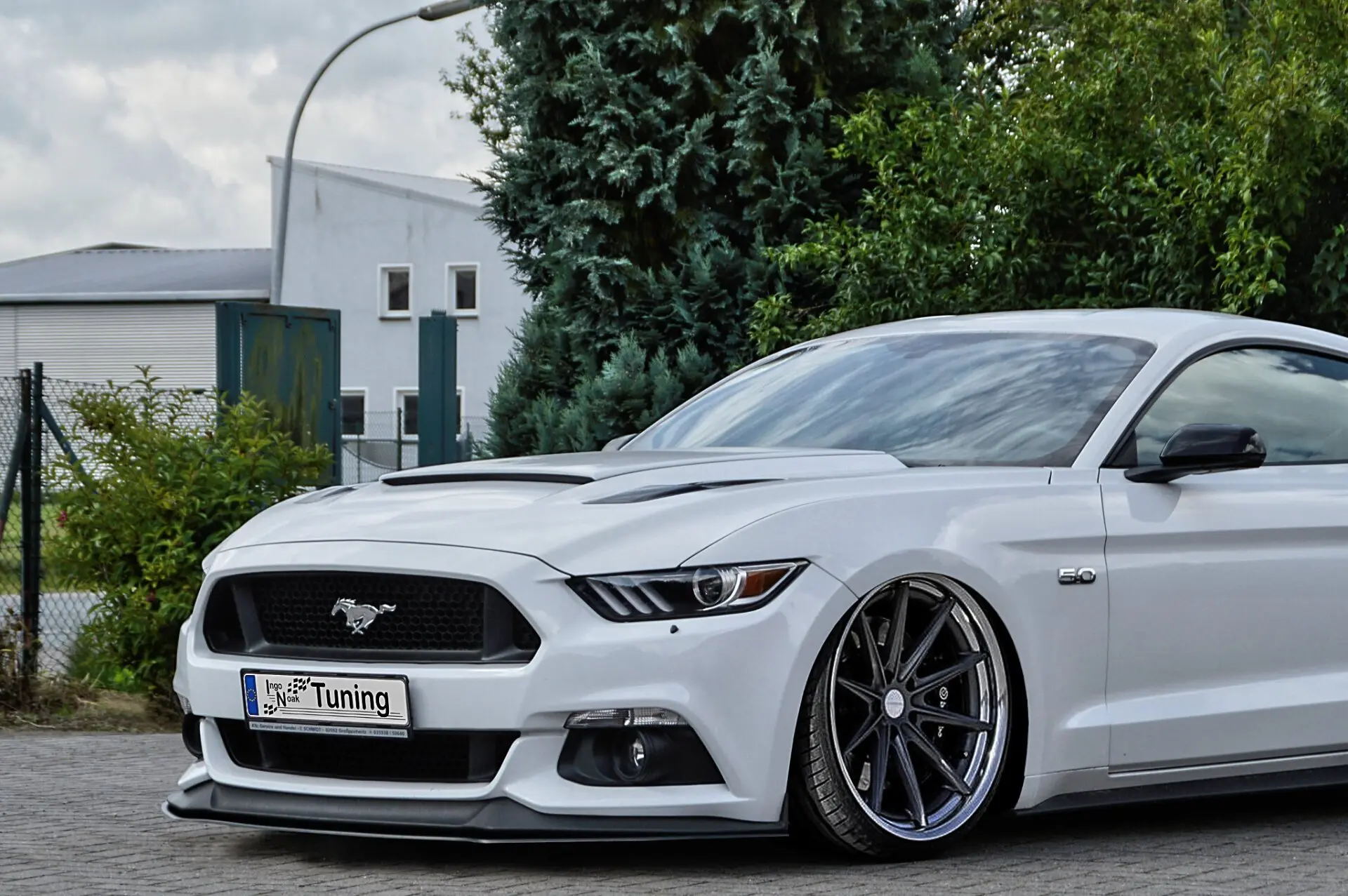 Ingo Noak Cup Frontspoilerlippe für Ford Mustang GT
