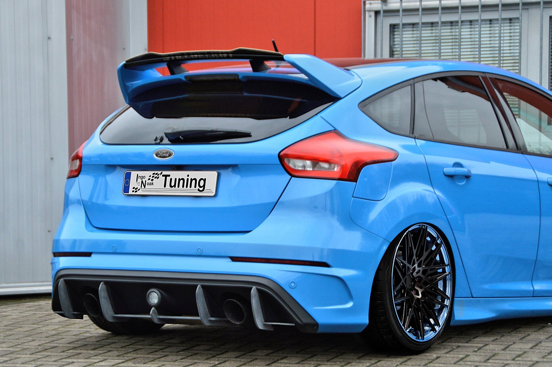 Ingo Noak Heckansatz für Ford Focus RS DYB-RS ab Bj. 2016 - in Race Track Optik