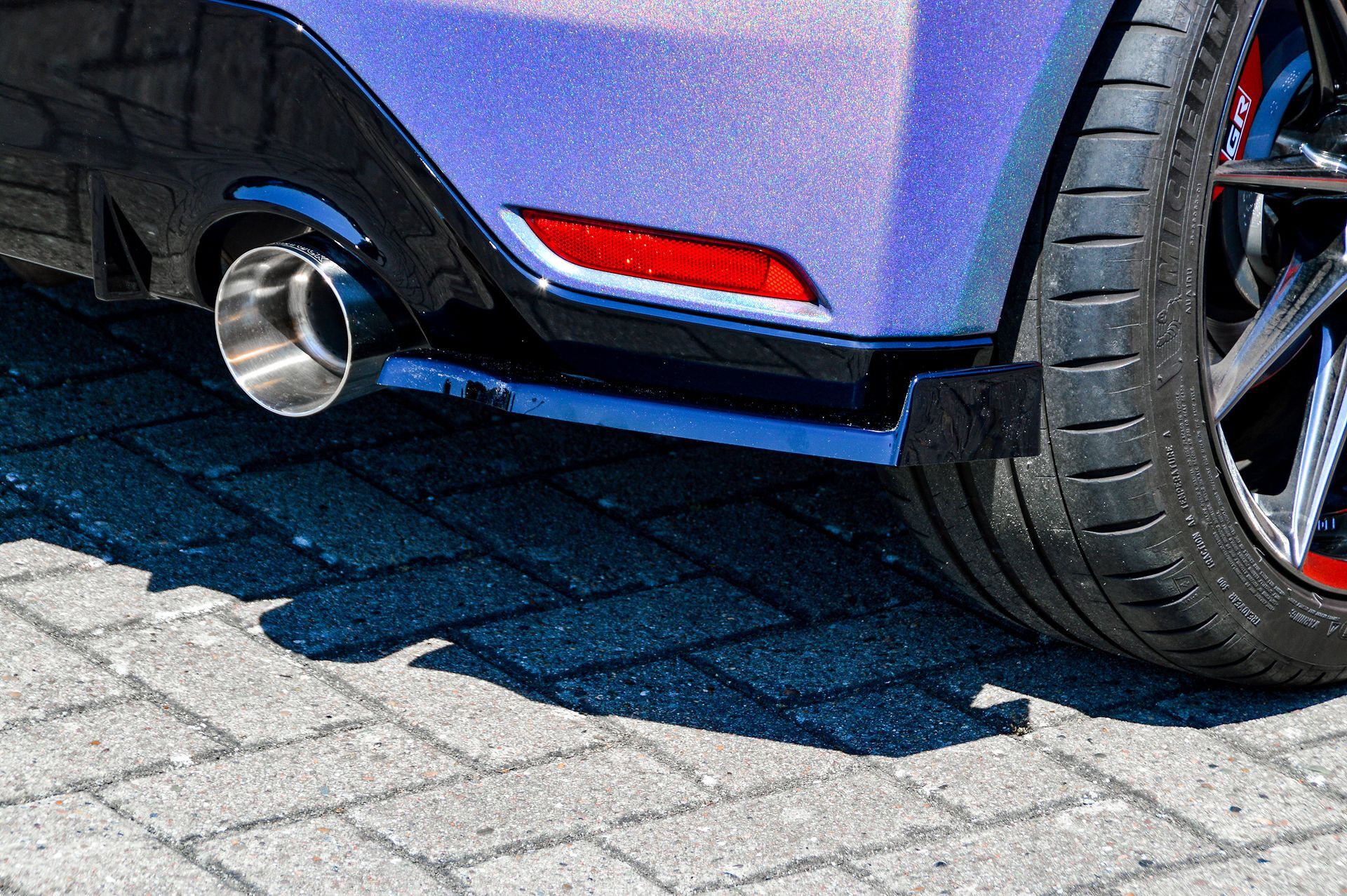 Ingo Noak Heckansatz Seitenteile mit Wing für Toyota Yaris GR