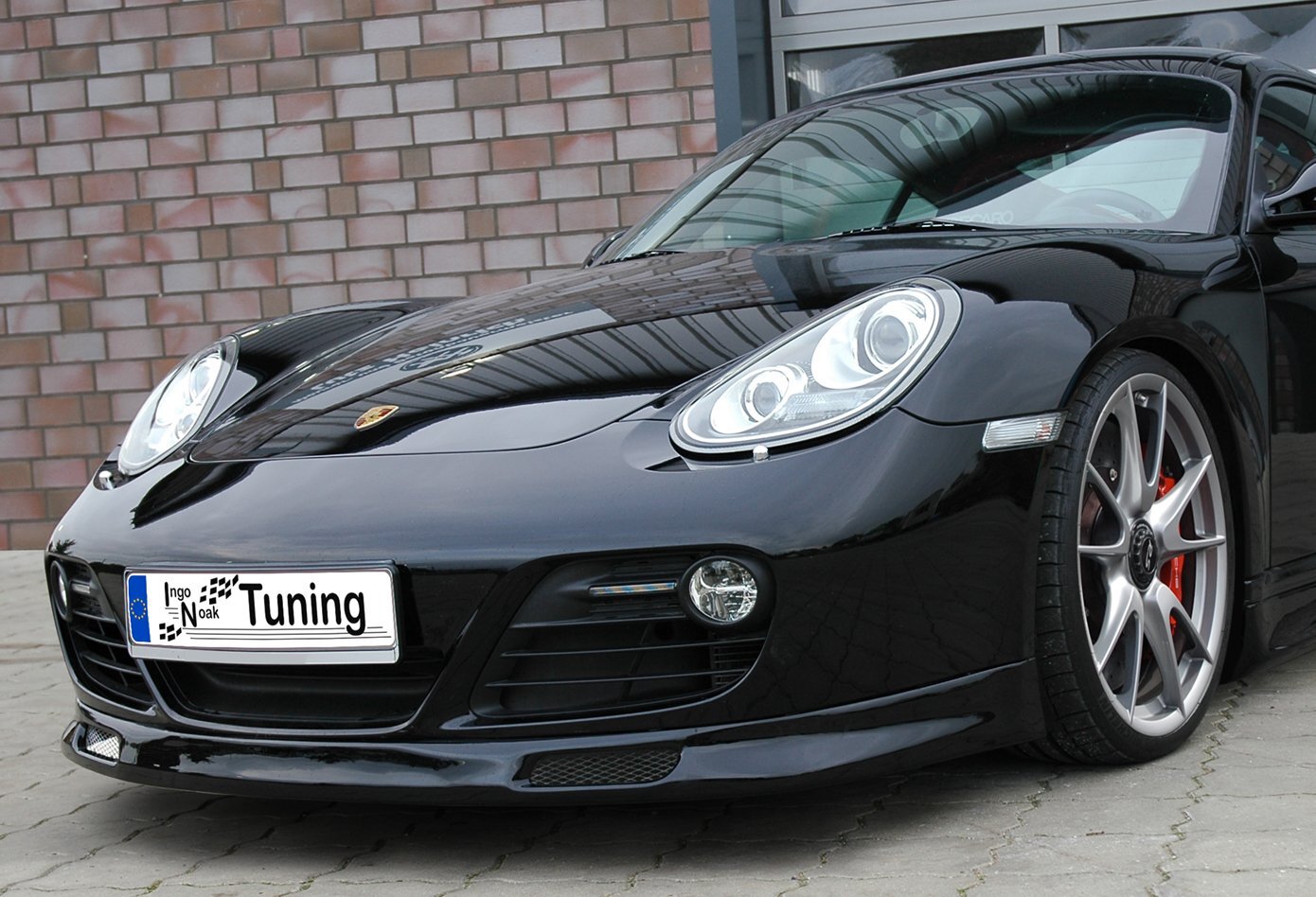 Ingo Noak Frontspoiler in GT3 Optik für Porsche Cayman 987 Bj. 2009-2013