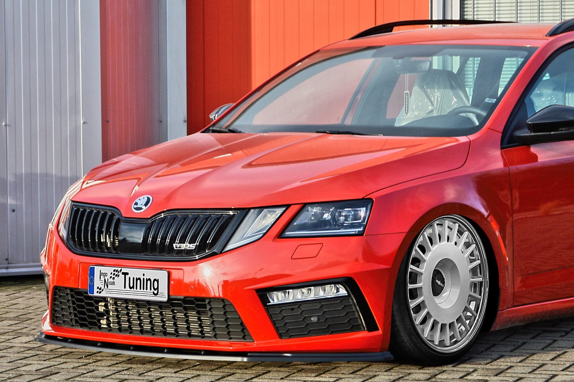 Ingo Noak Cup Frontspoilerlippe für Skoda Octavia RS 5E
