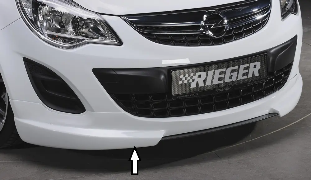 Rieger Spoilerlippe für Opel Corsa Corsa D