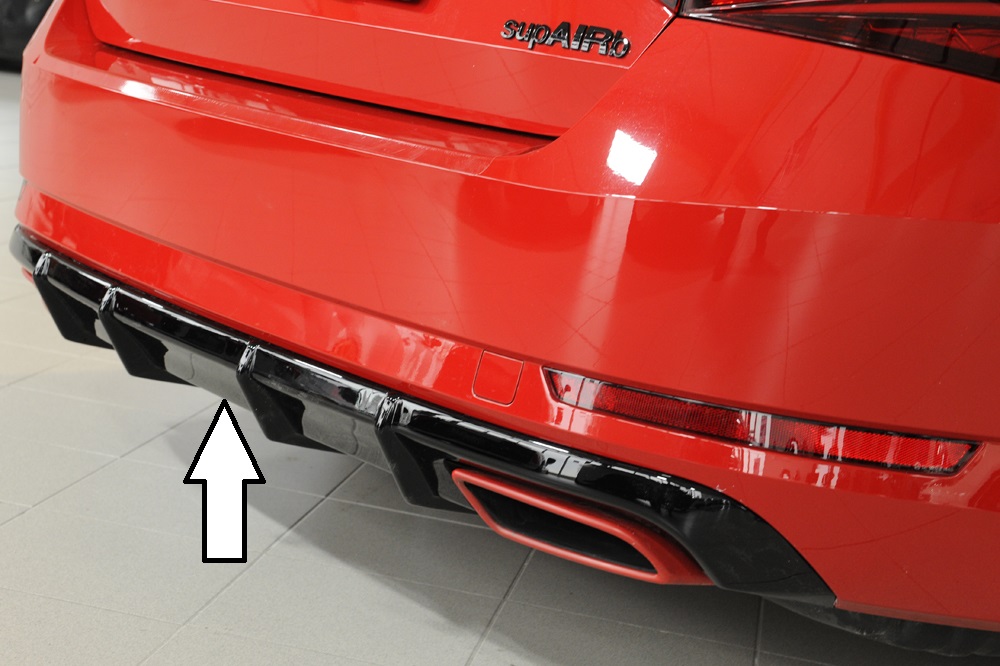 Rieger Heckeinsatz für Skoda Superb III (3T/3V)