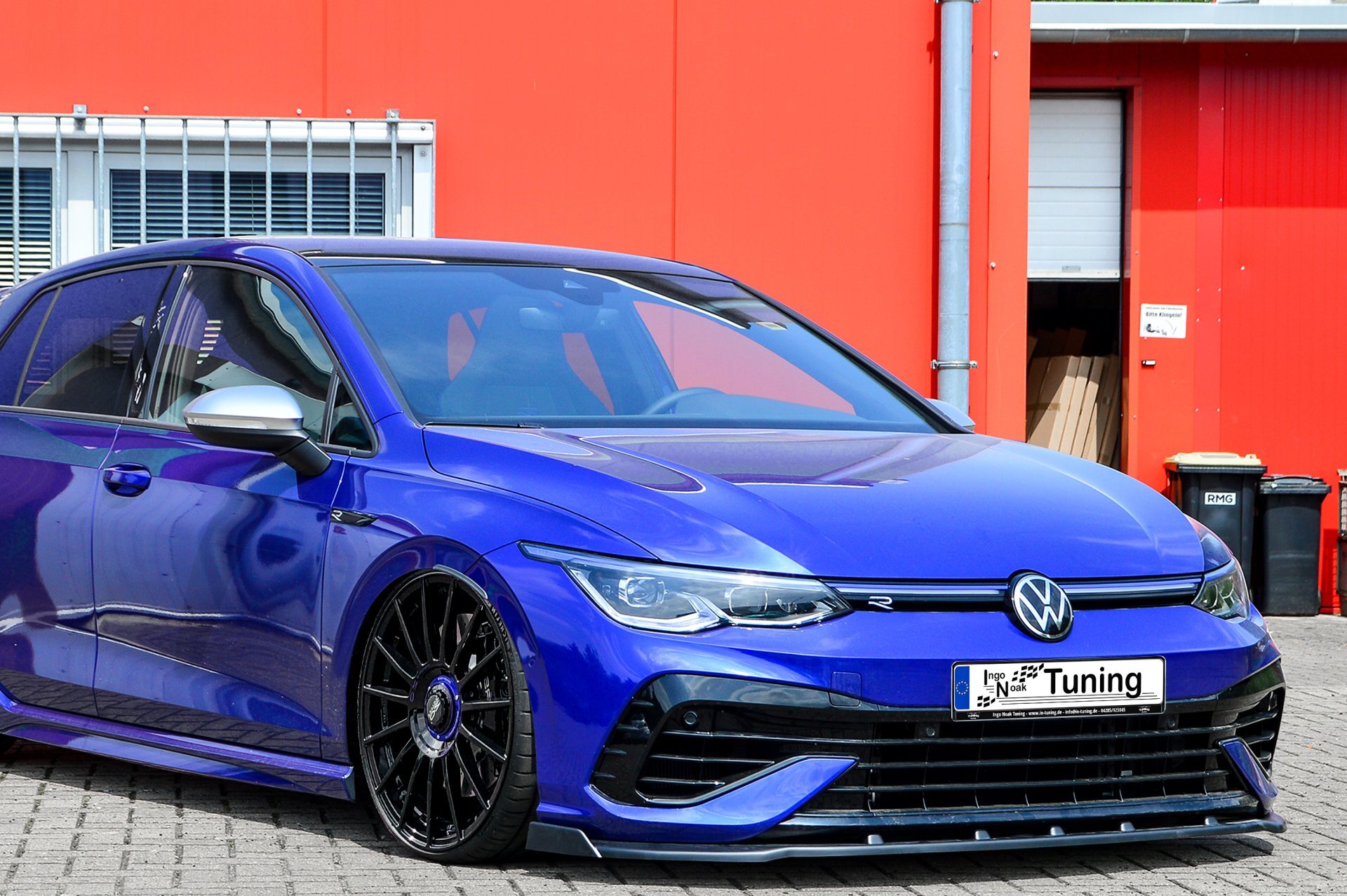 Ingo Noak CUP Frontspoilerlippe mit Wing passend für VW Golf 8 R