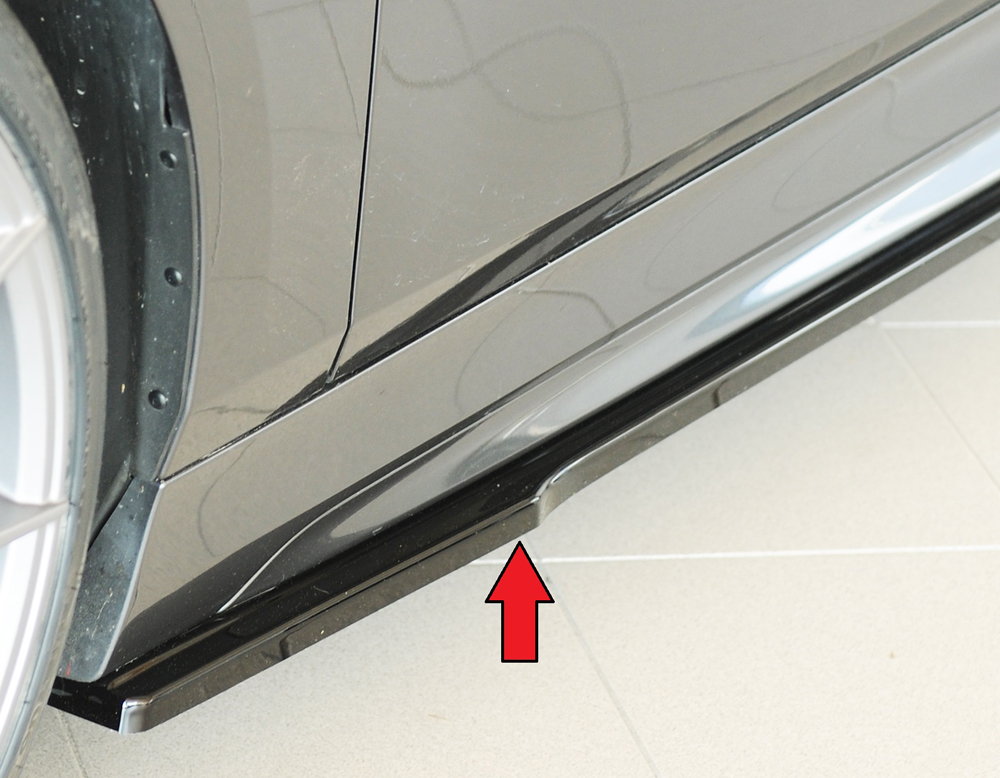 Rieger Seitenschwelleransatz für BMW 1er F40