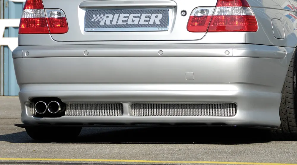 Rieger Heckansatz für BMW 3er E46
