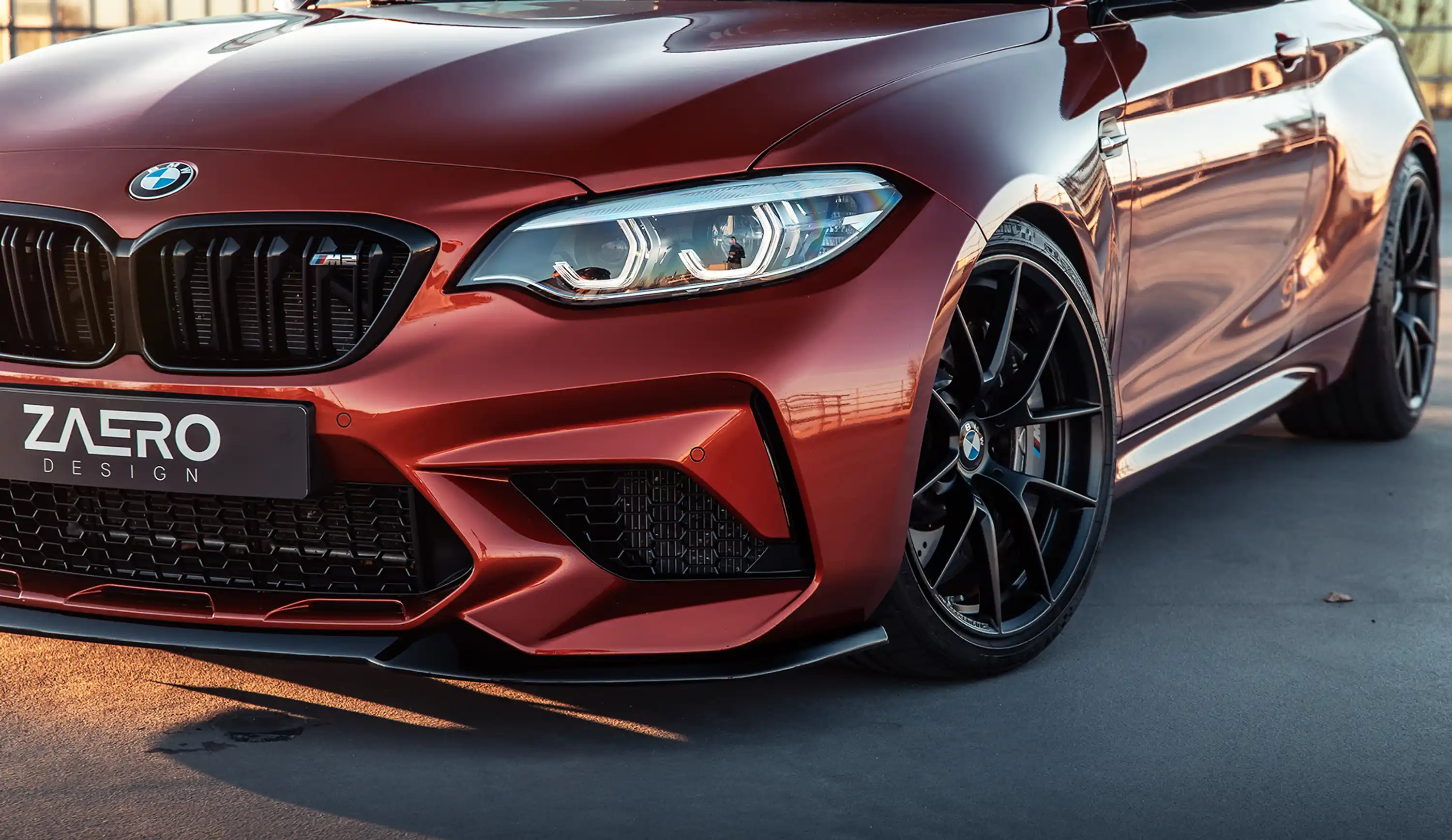 ZAERO EVO-S Frontspoiler für BMW M2 F87 Competition ZAERO EVO-S Frontspoiler für BMW M2 F87 Competition