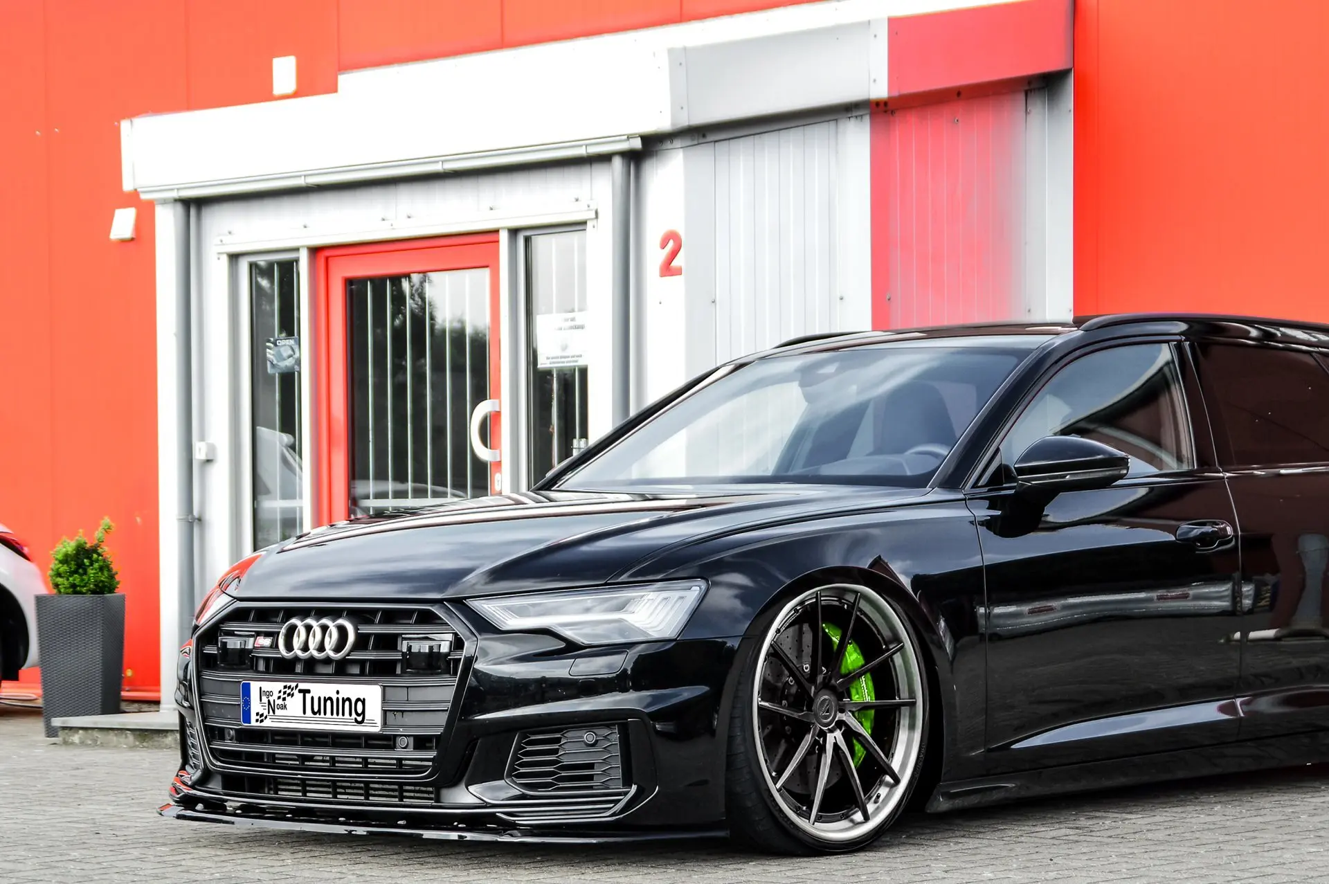 Ingo Noak Cup Frontspoilerlippe für Audi A6 S-Line + S6 4K C8 ab Bj. 2018-