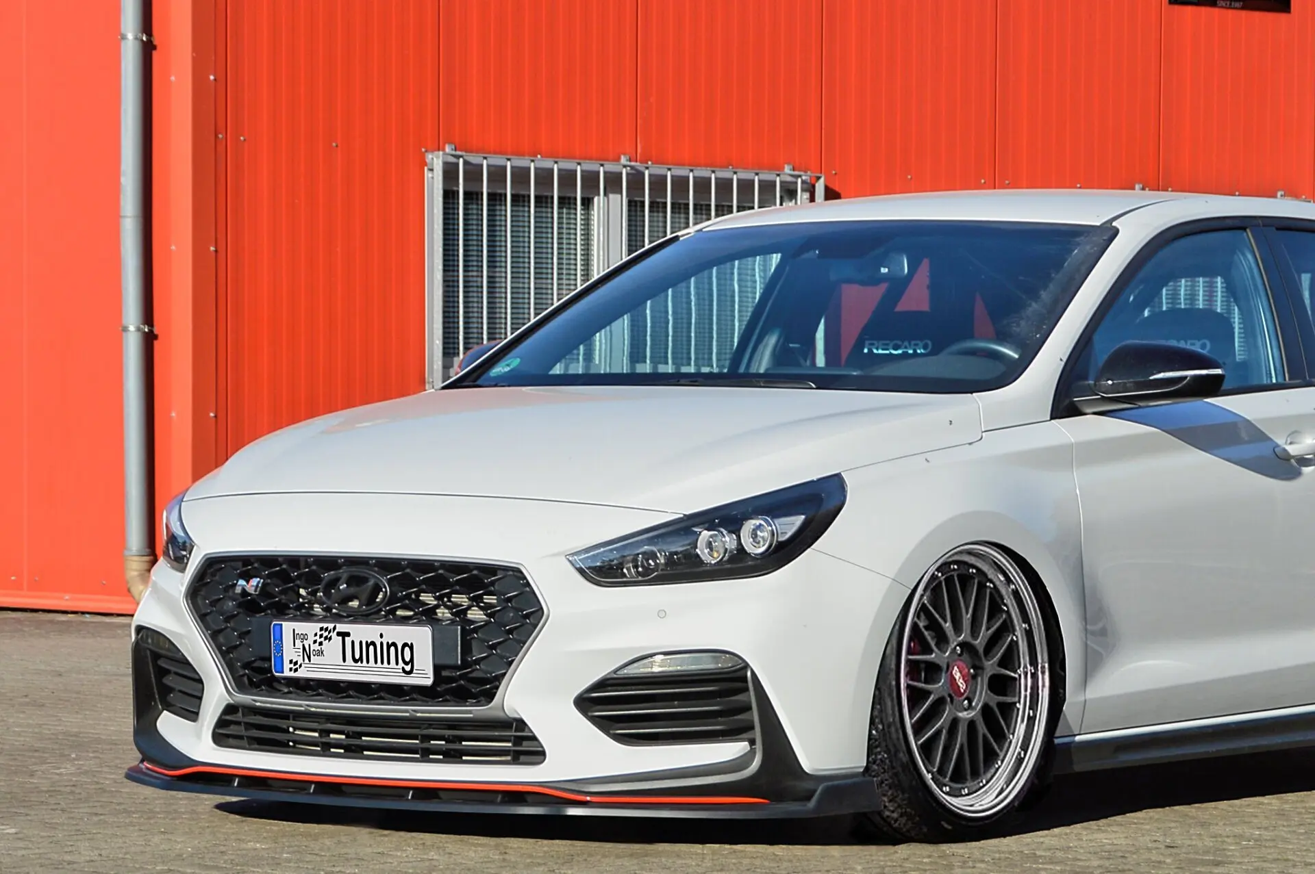 Ingo Noak Cup Frontspoilerlippe für Hyundai I30N + Performance ab Bj.2017-