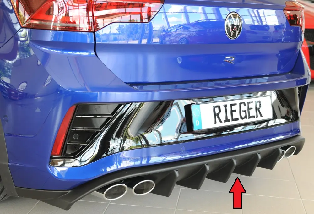 Rieger Heckeinsatz (für Fzg. ohne AHK) für VW T-Roc (A1)