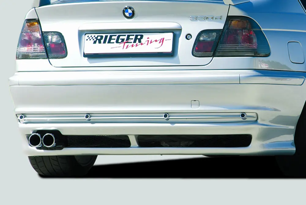 Rieger Heckansatz für BMW 3er E46