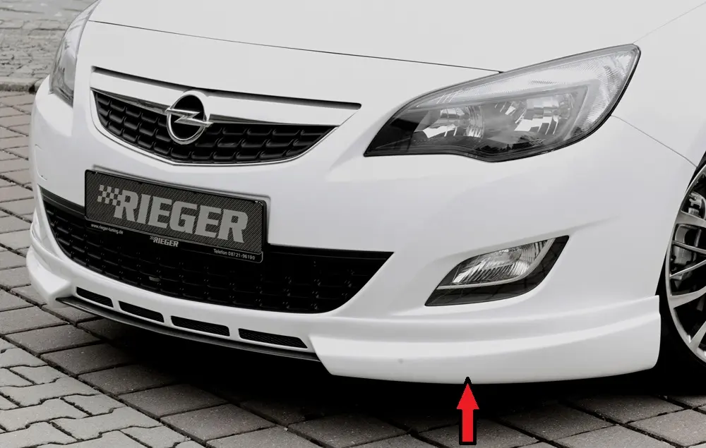 Rieger Spoilerlippe für Opel Astra J