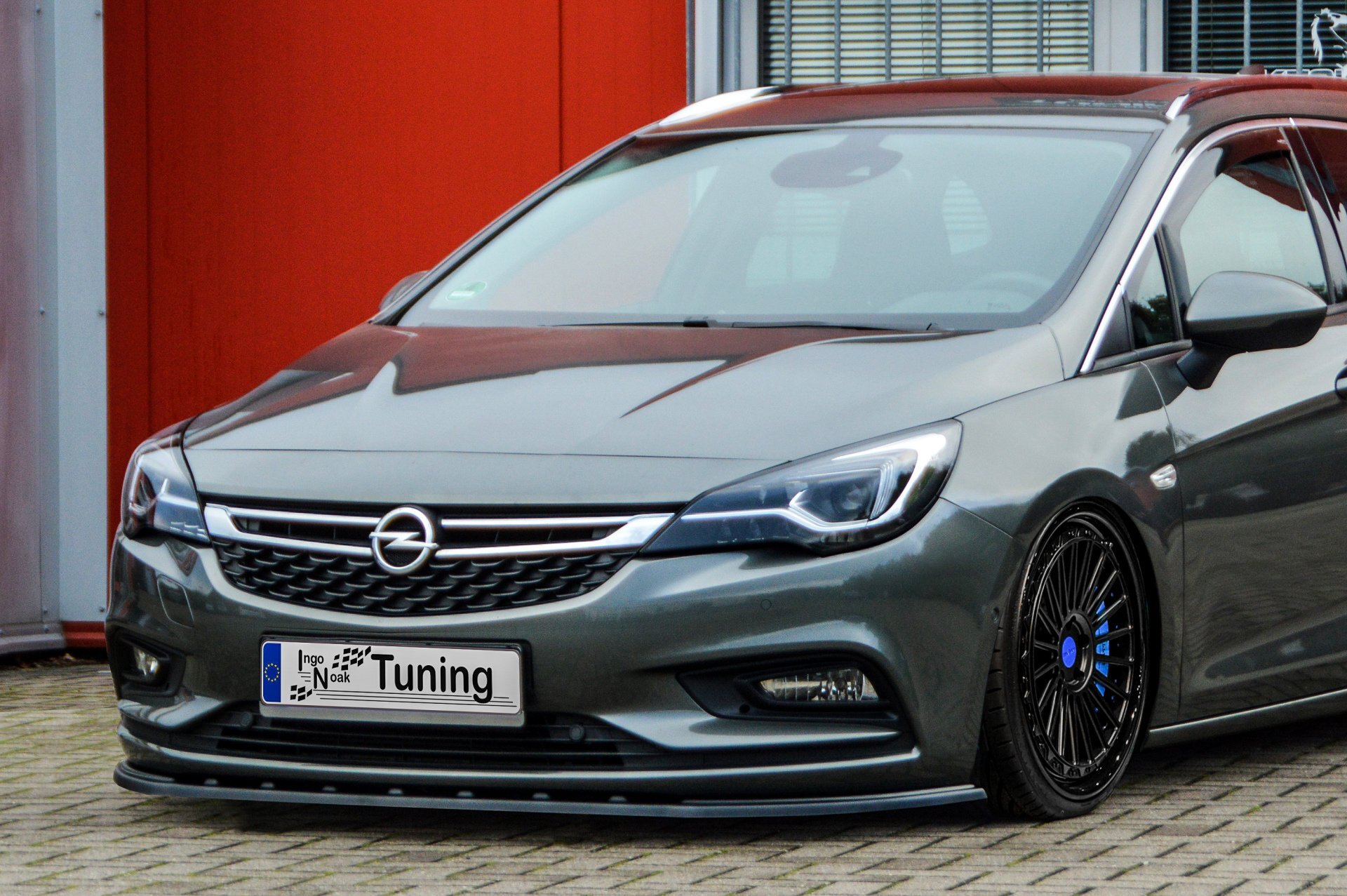 Ingo Noak Cup Frontspoilerlippe für Opel Astra K 5 türer + Sportstourer