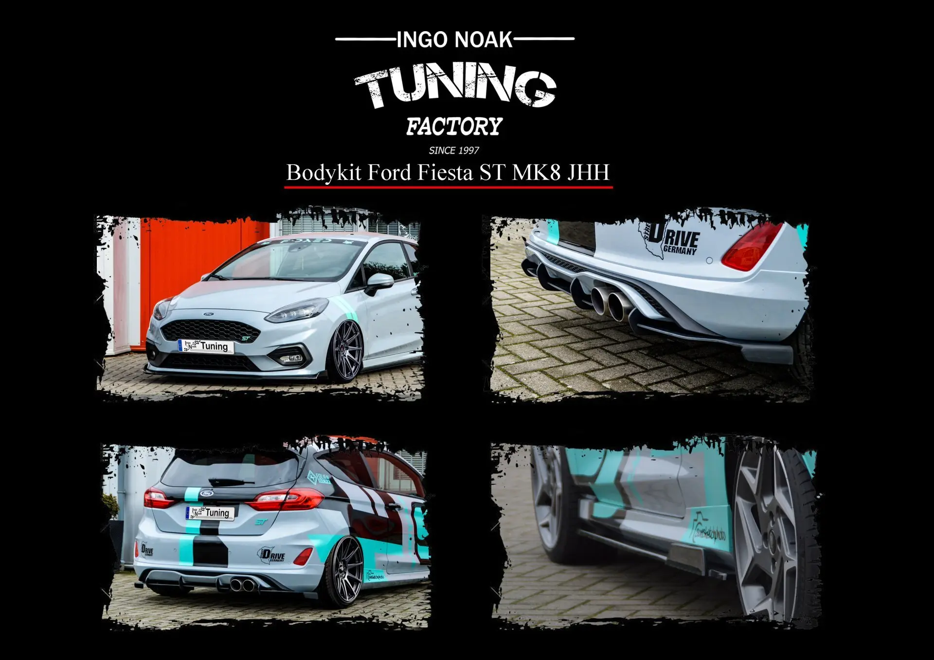 Ingo Noak Bodykit für Ford Fiesta ST MK8 JHH Bj.ab.2018-